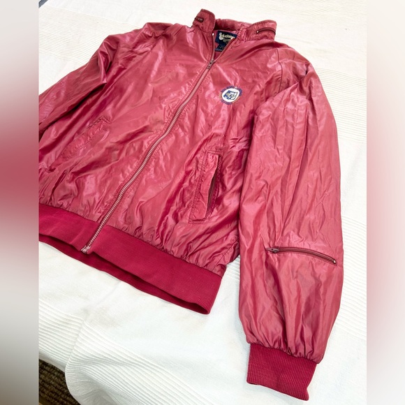 Vintage Duckster Golf Nylon Bomber Jacket Windbreaker Bob Hope Chrysler Classic - Picture 3 of 13